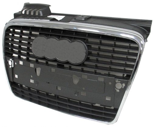 Audi A4 2005-on  New Front Grille  Grey/Silver